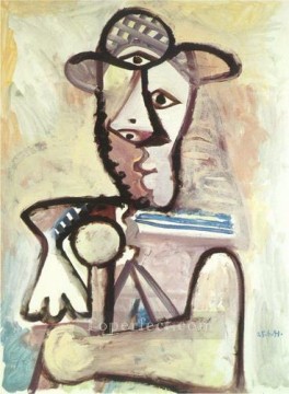 Busto de un hombre 2 1971 Pablo Picasso Pinturas al óleo